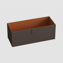 LUGANO Cosmetic Leather Box (Compatible with LUGANO Cosmetics Organizer Drawer)