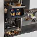 OLTEN Double-Layer Pull-Down Basket For Overhead Cabinet