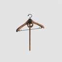 HORGEN Khaki Walnut Suit & Dress Hanger