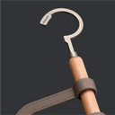 HORGEN Khaki Walnut U-Scarf Hanger