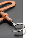 HORGEN Saddle Orange Walnut U-Scarf Hanger