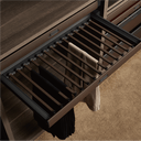 LUGANO Leather Pull-Out Trousers Rack
