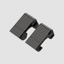Lugano Side Hanging Rail Holder (Left and Right)