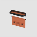 LYSS Wardrobe Door-Mounted Storage System Set C