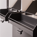 OLTEN Single-Layer Pull-Down Basket For Overhead Cabinet